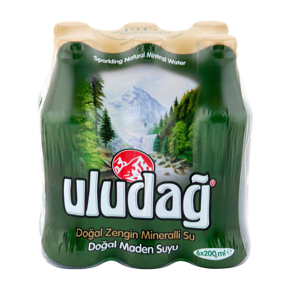 ULUDAĞ MADEN SUYU 6*200 ML.